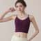Polka Dot Seamless Sports Bra for Women – Supportive Yoga & Fitness Activewear
