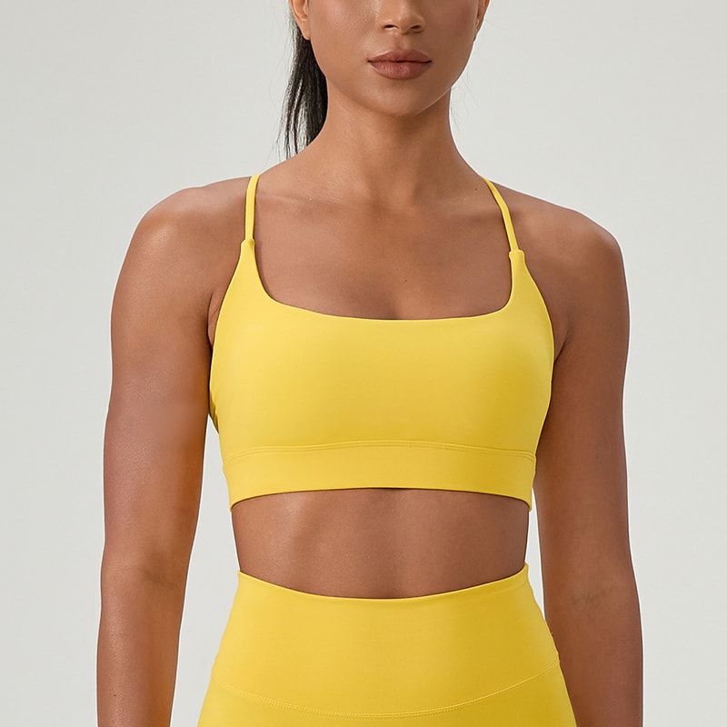 Premium High Support Yoga Bra – Shock Absorbing Sports Bra for Women Fitness & Running