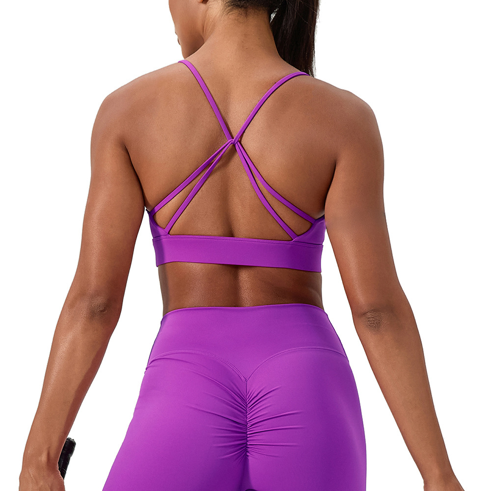 Premium High Support Yoga Bra – Shock Absorbing Sports Bra for Women Fitness & Running