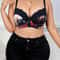 Elegant Floral Support Plus Size Push Up Lace Bra – Lift, Shape & Comfort