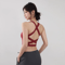 Premium Front Zip High Support Activewear Bra – Shockproof Fitness Top