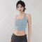 Premium Front Zip High Support Activewear Bra – Shockproof Fitness Top