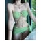 Slimming Triangle Piece Bikini Set With Chic Beachwear Cover Up 1