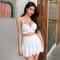 Minimalist Three Piece Bikini Set Swimsuit For Small Bust Vacation Beachwear 1
