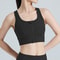 Plus Size Front Zip Breathable Sports Bra For Workout Yoga 2