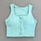 Front Zip Fitness Sports Bra For Women Breathable Push Up Yoga Gym Top 2
