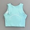 Front Zip Fitness Sports Bra For Women Breathable Push Up Yoga Gym Top 3
