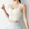 Front Zip Fitness Sports Bra For Women Breathable Push Up Yoga Gym Top 8