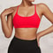 Womens Cross Back Sports Bra Quick Dry Push Up Gym Yoga Bra 0