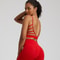 Women Backless Workout Top & Gym Yoga Sports Bra Activewear Vest