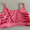 Women Backless Workout Top & Gym Yoga Sports Bra Activewear Vest