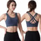 Customizable Breathable Women Sports Bra Push Up Hollow Push Up Crop Top Fitness Running Bra