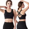 Customizable Breathable Women Sports Bra Push Up Hollow Push Up Crop Top Fitness Running Bra