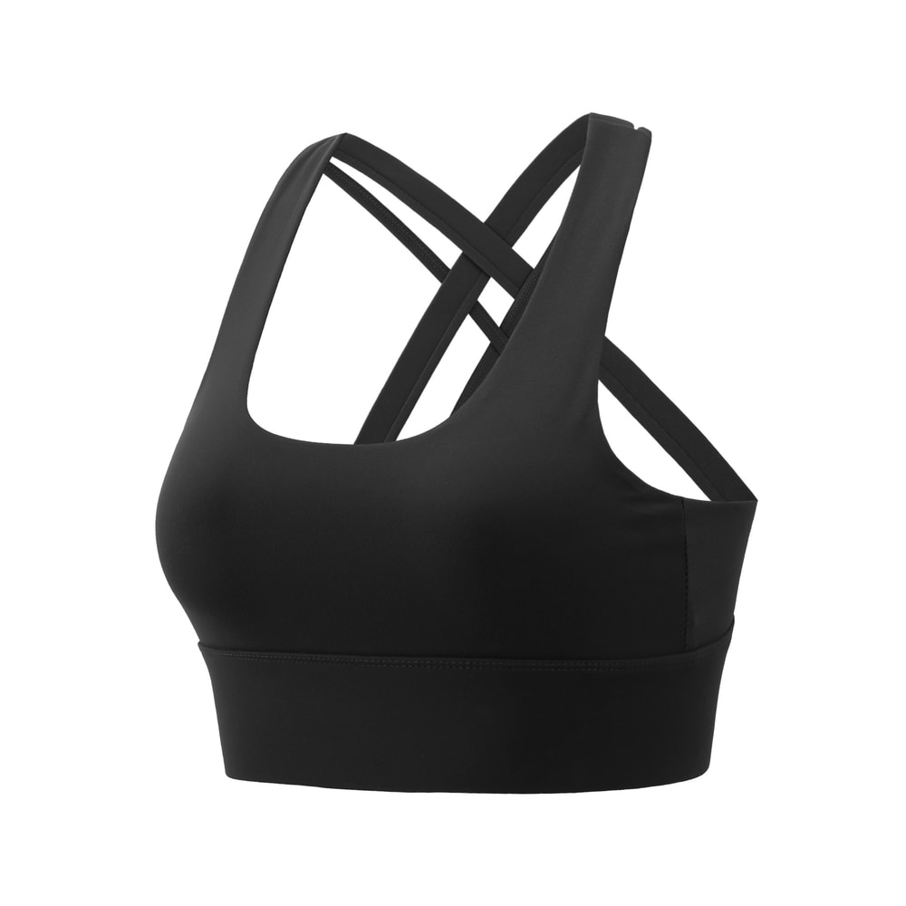 Customizable Breathable Women Sports Bra Push Up Hollow Push Up Crop Top Fitness Running Bra