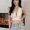 Stylish Women Sexy Backless Crop Tank Top Summer Club Wear Fit 1