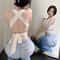 Stylish Women Sexy Backless Crop Tank Top Summer Club Wear Fit 4