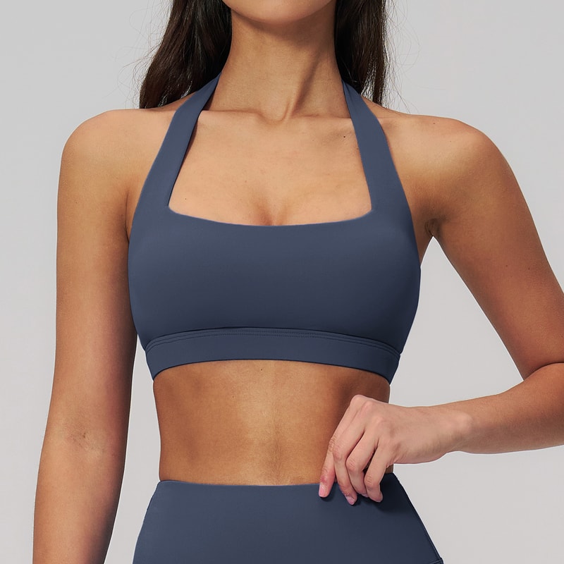 Womens High Support Quick Dry Yoga & Running Sports Bra Fitness Top – Breathable, Shock Proof Workout Bra