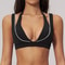 SummerFit Womens Cross Back Fitness Bra – Breathable Yoga & Gym Support Top