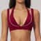 SummerFit Womens Cross Back Fitness Bra – Breathable Yoga & Gym Support Top