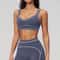 PerformanceFit Breathable Push Up Sports Bra For Women Gym Yoga Workout Crop Top 0