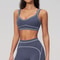 PerformanceFit Breathable Push Up Sports Bra For Women Gym Yoga Workout Crop Top 0