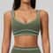 PerformanceFit Breathable Push Up Sports Bra For Women Gym Yoga Workout Crop Top 1