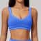 PerformanceFit Breathable Push Up Sports Bra For Women Gym Yoga Workout Crop Top 2