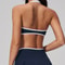 High Support Sports Bra for Women – Open Back Gym & Running Workout Bra with Push Up Design