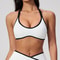 High Support Sports Bra for Women – Open Back Gym & Running Workout Bra with Push Up Design