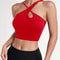 Womens Sexy Fitness Bra Crop Top – Supportive Yoga & Running Workout Sports Bra