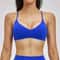 Backless Gym Crop Top for Women – Breathable Workout Bra & Yoga Sports Bra with Cross Back for Fitness and Running