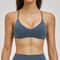Backless Gym Crop Top for Women – Breathable Workout Bra & Yoga Sports Bra with Cross Back for Fitness and Running