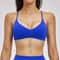 Backless Gym Crop Top for Women – Breathable Workout Bra & Yoga Sports Bra with Cross Back for Fitness and Running