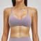 Backless Gym Crop Top for Women – Breathable Workout Bra & Yoga Sports Bra with Cross Back for Fitness and Running