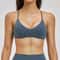 Backless Gym Crop Top for Women – Breathable Workout Bra & Yoga Sports Bra with Cross Back for Fitness and Running