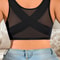 ComfortFit Black Full Coverage Wireless Bra – Plus Size Full Cup Support