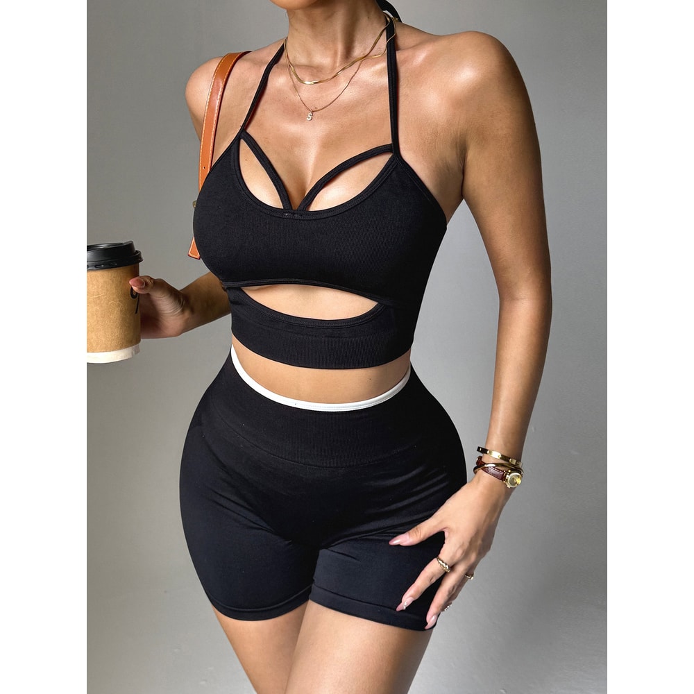 Performance Seamless Push Up Yoga Bra Breathable Sports Bra For Gym Fitness 1