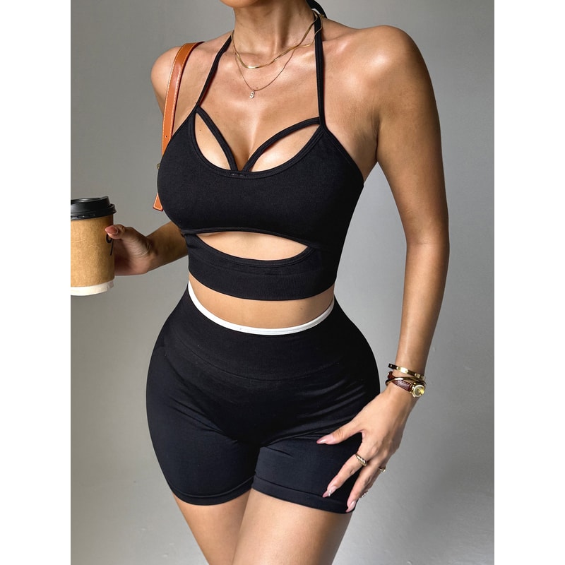 Performance Seamless Push Up Yoga Bra Breathable Sports Bra For Gym Fitness 1