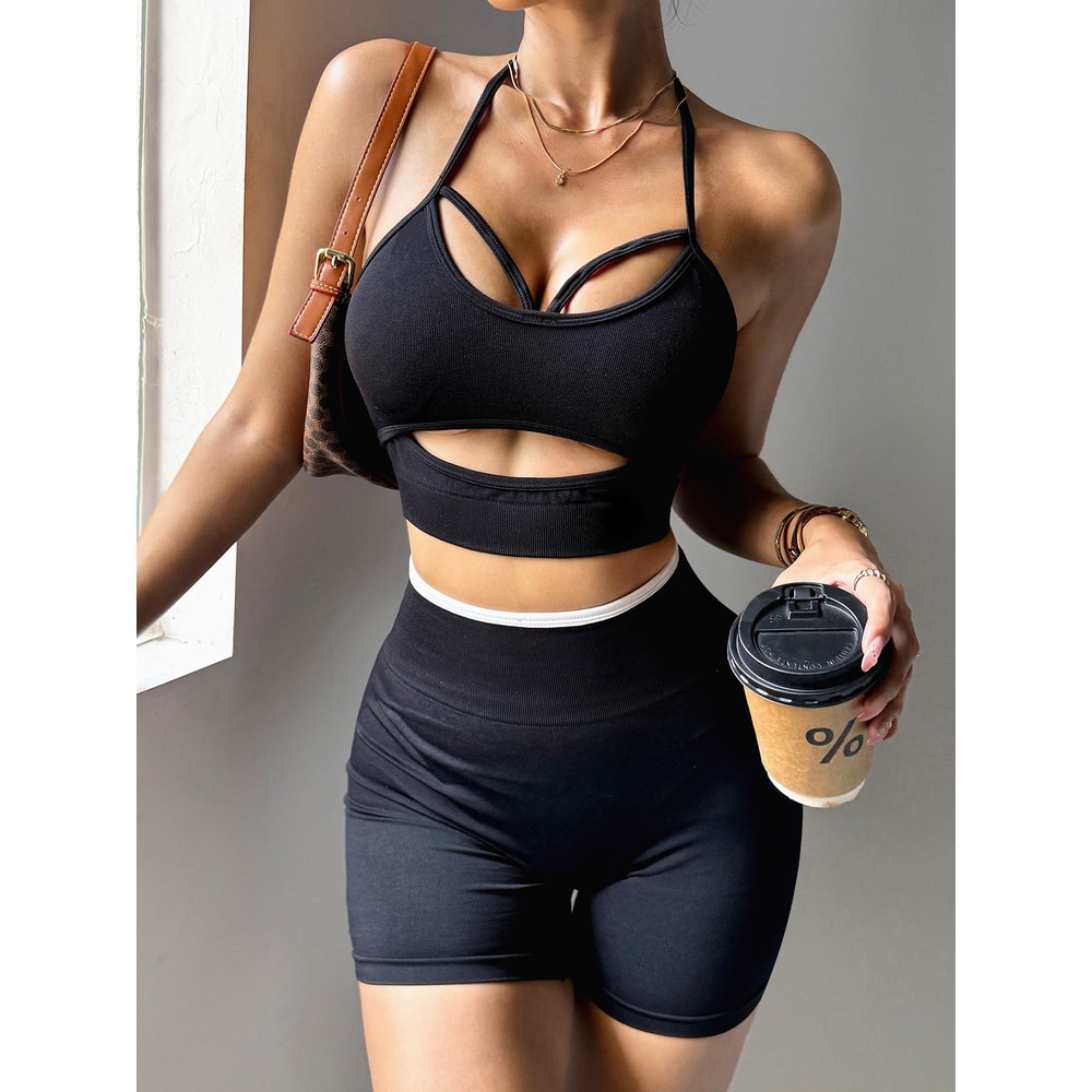 Performance Seamless Push Up Yoga Bra Breathable Sports Bra For Gym Fitness 4