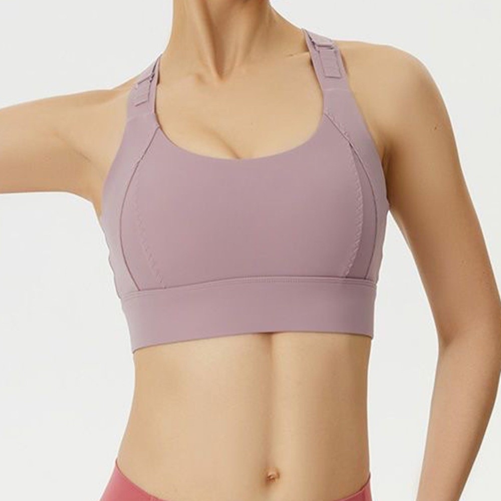Ultimate High Support Sports Bra for Women – Full Coverage Shockproof Gym Bra with Adjustable Straps, Padded Workout Fit