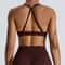 High Support Seamless Sports Bra for Women – Adjustable Push Up Fitness Tank Top