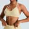High Support Seamless Sports Bra for Women – Adjustable Push Up Fitness Tank Top