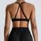 High Support Seamless Sports Bra for Women – Adjustable Push Up Fitness Tank Top
