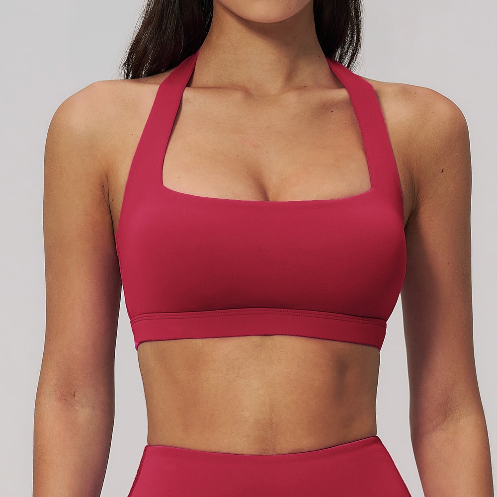 Breathable High Support Yoga Sports Bra for Women – Fitness Activewear Top