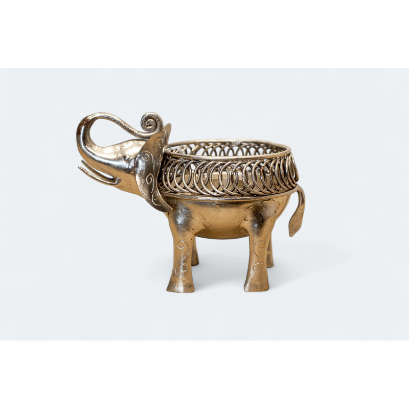 Elephant Votive Candle Holder 4
