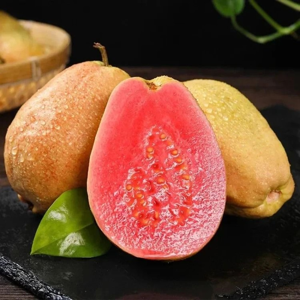 Red Guava Seeds Tropical Fruit Tree With Sweet Pink Flesh For Home Garden 2