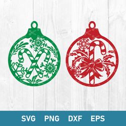 Christmas Ornament Svg, Ornament Svg, Merry Christmas Svg, Png Dxf Eps File