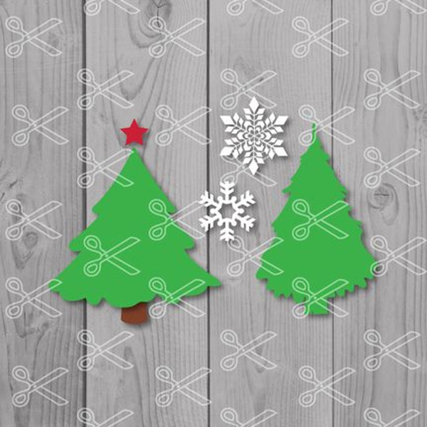Christmas Tree Bundle Svg, Christmas Tree Clipart, Christmas Tree Svg, Christmas Tree Cricut Svg, Instant Download.jpg