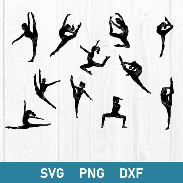 Dancer Bundle Svg, Dancer Svg, Dancing Svg, Png Dxf Digital File.jpg