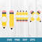 Pencil Bundle Svg, Pencil Svg, Pencil Monogram Svg, Png Dxf Eps Digital File.jpg